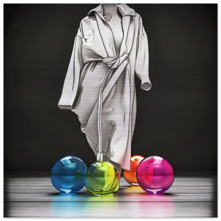 Fuusen – Brushed Aluminum Print