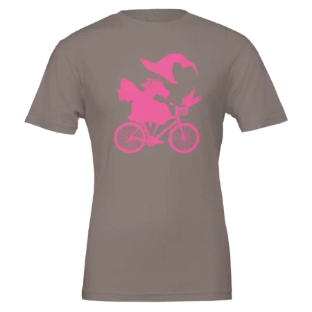 Bubblegum Broomstick – Bruja Psycling T-shirt